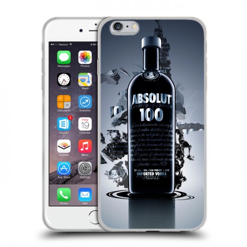 Дизайнерский силиконовый чехол для Iphone 6 Plus/6s Plus Absolut