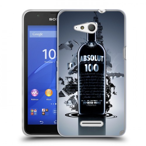 Дизайнерский пластиковый чехол для Sony Xperia E4g Absolut