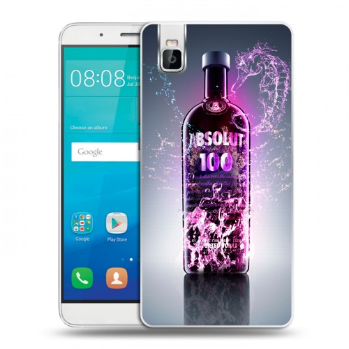 Дизайнерский пластиковый чехол для Huawei ShotX Absolut