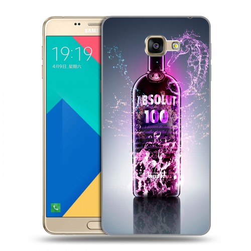 Дизайнерский силиконовый чехол для Samsung Galaxy A9 Absolut