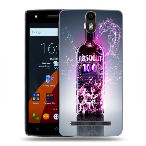 Дизайнерский силиконовый чехол для Wileyfox Storm Absolut