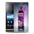 Дизайнерский пластиковый чехол для Sony Xperia S Absolut