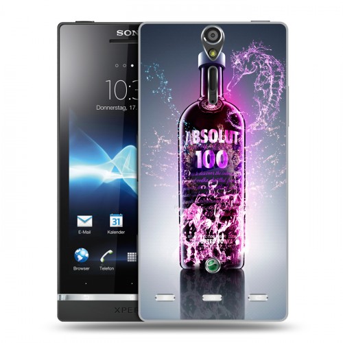 Дизайнерский пластиковый чехол для Sony Xperia S Absolut