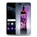 Дизайнерский пластиковый чехол для Huawei P10 Absolut