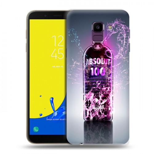 Дизайнерский пластиковый чехол для Samsung Galaxy J6 Absolut