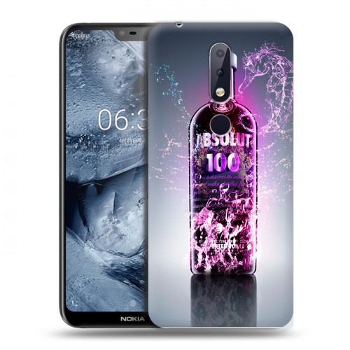 Дизайнерский силиконовый чехол для Nokia 6.1 Plus Absolut