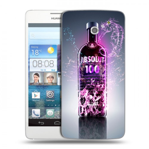 Дизайнерский пластиковый чехол для Huawei Ascend D2 Absolut