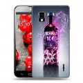 Дизайнерский пластиковый чехол для LG Optimus G Absolut