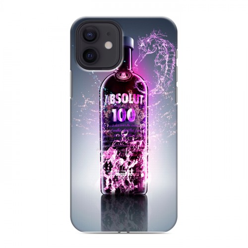 Дизайнерский силиконовый чехол для Iphone 12 Absolut