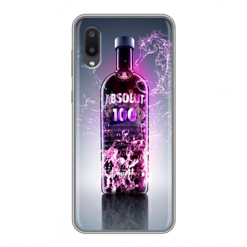 Дизайнерский пластиковый чехол для Samsung Galaxy A02 Absolut