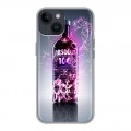 Дизайнерский пластиковый чехол для Iphone 14 Absolut