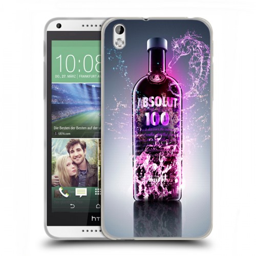 Дизайнерский пластиковый чехол для HTC Desire 816 Absolut