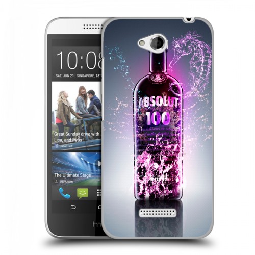 Дизайнерский пластиковый чехол для HTC Desire 616 Absolut