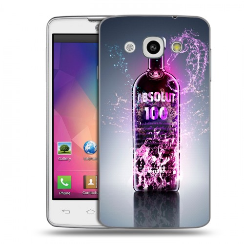 Дизайнерский пластиковый чехол для LG L60 Absolut