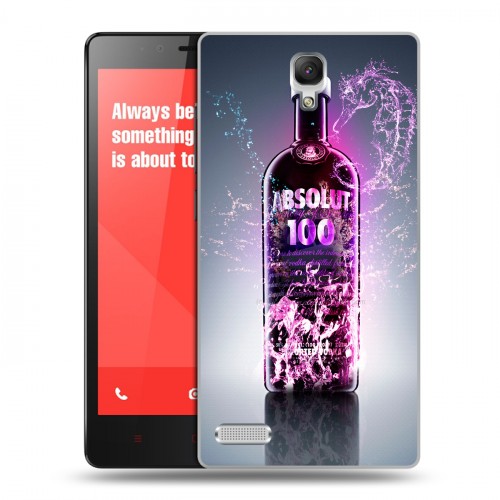 Дизайнерский силиконовый чехол для Xiaomi RedMi Note Absolut