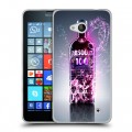 Дизайнерский пластиковый чехол для Microsoft Lumia 640 Absolut