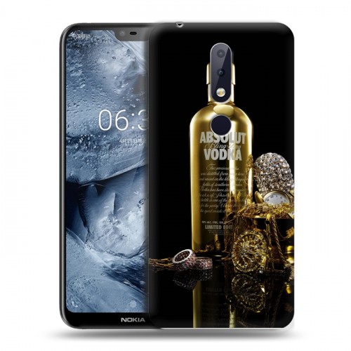 Дизайнерский пластиковый чехол для Nokia 6.1 Plus Absolut