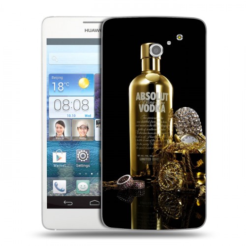 Дизайнерский пластиковый чехол для Huawei Ascend D2 Absolut