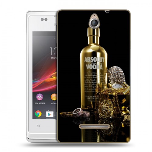 Дизайнерский пластиковый чехол для Sony Xperia E Absolut