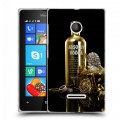 Дизайнерский пластиковый чехол для Microsoft Lumia 435 Absolut