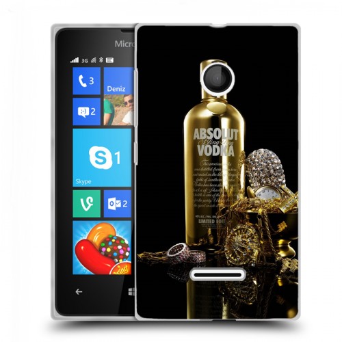 Дизайнерский пластиковый чехол для Microsoft Lumia 435 Absolut