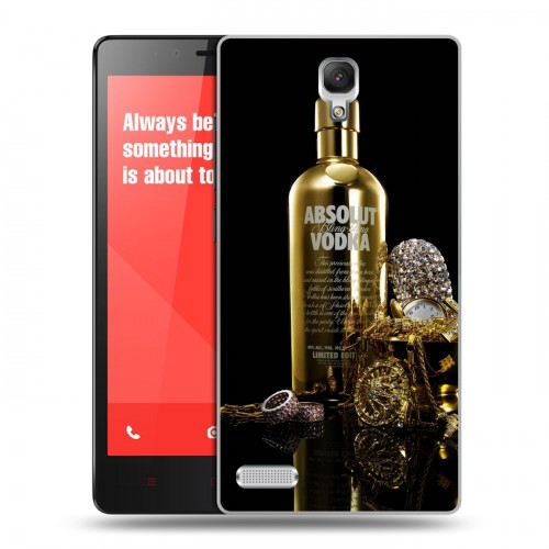 Дизайнерский силиконовый чехол для Xiaomi RedMi Note Absolut