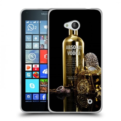 Дизайнерский пластиковый чехол для Microsoft Lumia 640 Absolut