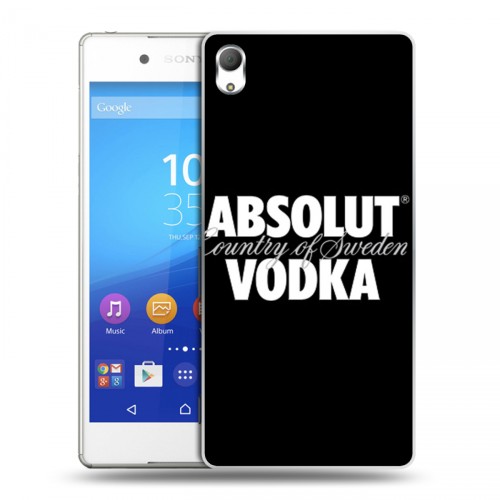 Дизайнерский пластиковый чехол для Sony Xperia Z3+ Absolut