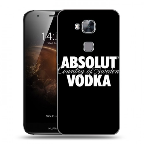 Дизайнерский пластиковый чехол для Huawei G8 Absolut