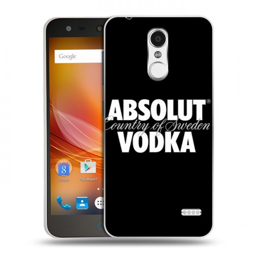 Дизайнерский пластиковый чехол для ZTE Blade X5 Absolut