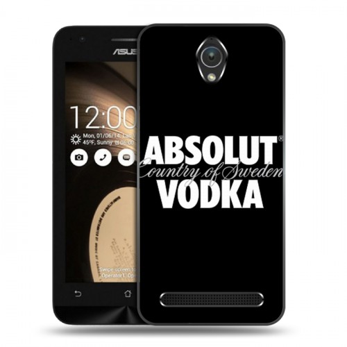 Дизайнерский пластиковый чехол для ASUS Zenfone Go Absolut