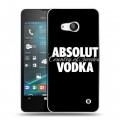 Дизайнерский пластиковый чехол для Microsoft Lumia 550 Absolut