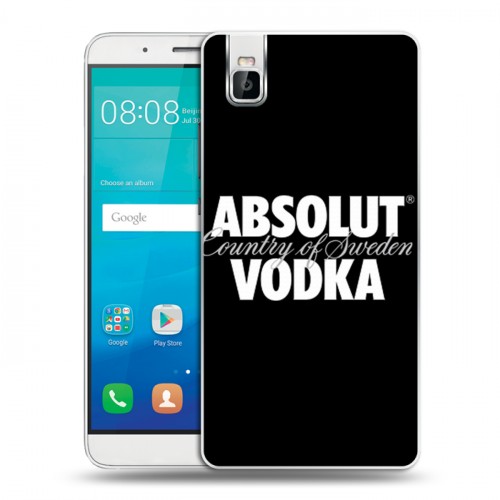 Дизайнерский пластиковый чехол для Huawei ShotX Absolut