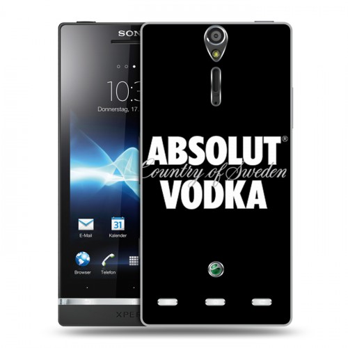 Дизайнерский пластиковый чехол для Sony Xperia S Absolut