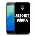 Дизайнерский пластиковый чехол для Meizu M5 Absolut