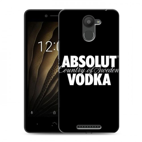 Дизайнерский силиконовый чехол для BQ Aquaris U Absolut