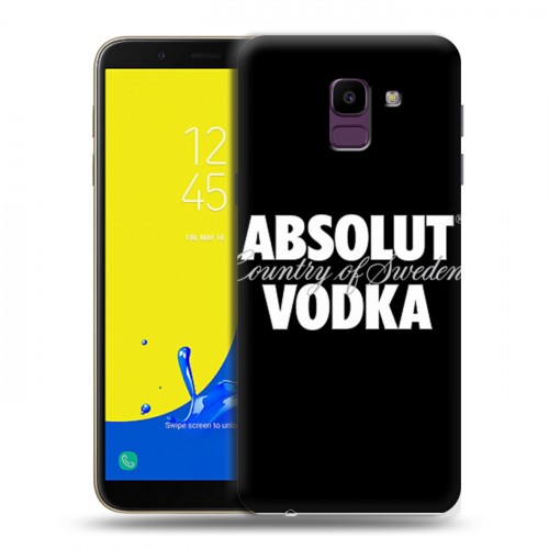 Дизайнерский пластиковый чехол для Samsung Galaxy J6 Absolut