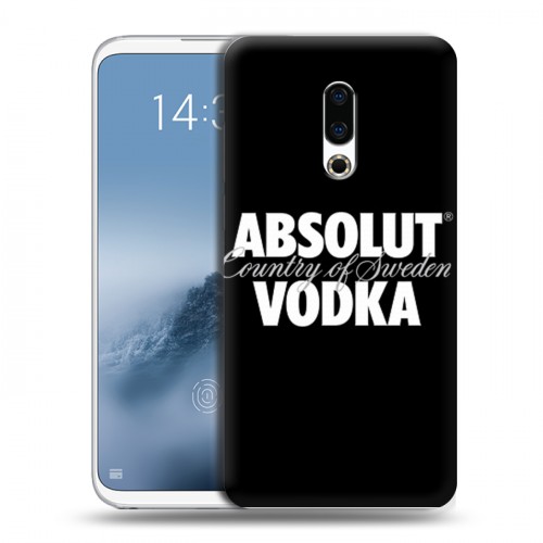 Дизайнерский пластиковый чехол для Meizu 16th Plus Absolut