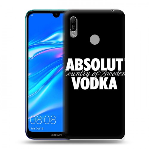 Дизайнерский пластиковый чехол для Huawei Y6 (2019) Absolut