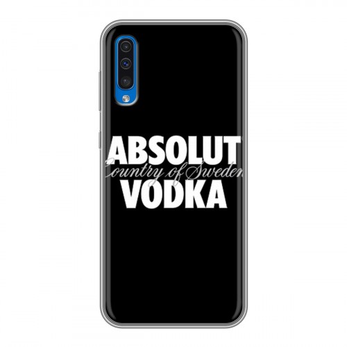 Дизайнерский силиконовый чехол для Samsung Galaxy A50 Absolut