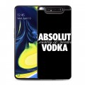 Дизайнерский пластиковый чехол для Samsung Galaxy A80 Absolut