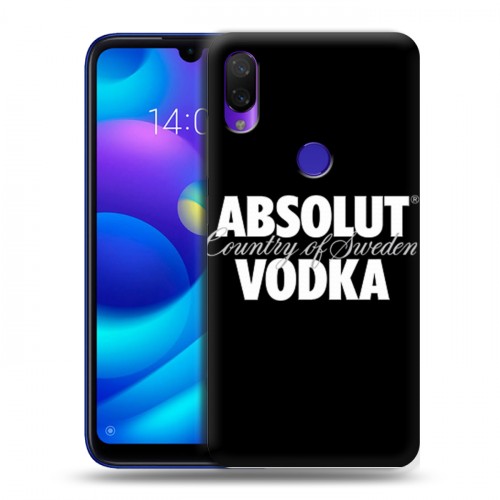 Дизайнерский пластиковый чехол для Xiaomi Mi Play Absolut