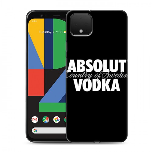 Дизайнерский пластиковый чехол для Google Pixel 4 Absolut