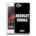 Дизайнерский пластиковый чехол для Sony Xperia L Absolut