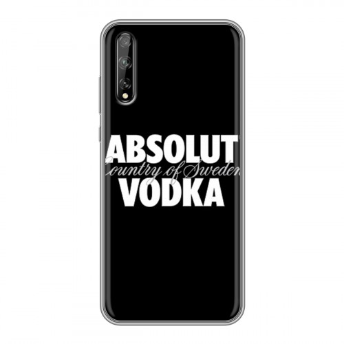 Дизайнерский силиконовый чехол для Huawei Y8p Absolut