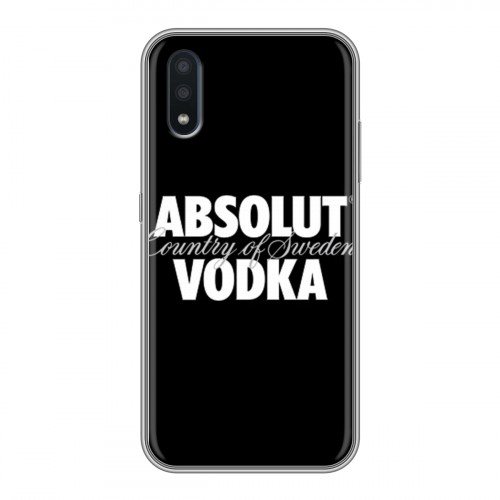 Дизайнерский силиконовый чехол для Samsung Galaxy M01 Absolut