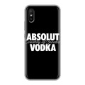 Дизайнерский силиконовый с усиленными углами чехол для Xiaomi RedMi 9A Absolut