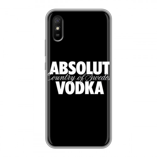 Дизайнерский силиконовый с усиленными углами чехол для Xiaomi RedMi 9A Absolut