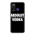 Дизайнерский силиконовый чехол для Tecno Camon 15 Absolut