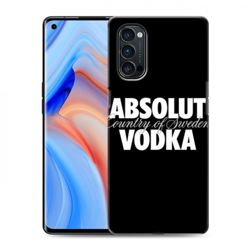 Дизайнерский пластиковый чехол для OPPO Reno4 Pro Absolut